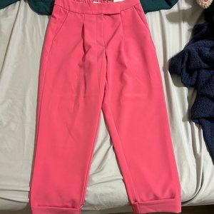 LOFT Petite Pink High Rise Straight Leg Pants (Never worn & Tags!)
